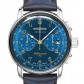 Zeppelin Méditerranée Blau Herrenuhr Chronograph 96703