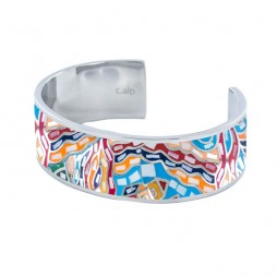 Trencadis bangle RED