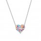 Trencadis small heart Red pendant