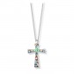 Church sagrada cross pendant