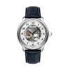 Zeppelin Herrenuhr Automatik 86583 mit skelettiertem Ziffernblatt Lederarmband
