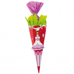 Goldbuch Schultüten Bastelset Prinzessin 70 cm mit Bastelanleitung + Vorlage