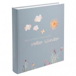 Goldbuch 15512 , Babyalbum grün dein 1. Lebensjahr - voller Wunder 58+4 Seiten