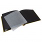 Goldbuch Schraubalbum Bella Vista senf * 26720 30x25 cm , 40 schwarze Seiten