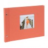 Goldbuch Schraubalbum Bella Vista lachs * 26780 30x25 cm , 40 schwarze Seiten