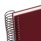 Goldbuch 25666 Spiralalbum Bella Vista bordeaux 35x30 cm weiße Seiten