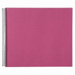 Goldbuch 25608 Spiralalbum Bella Vista fuchsia 35x30 cm weiße Seiten