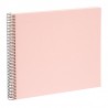 Goldbuch 25322 Spiralalbum Bella Vista rose 35x30 cm weiße Seiten