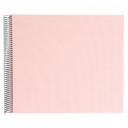 Goldbuch 25322 Spiralalbum Bella Vista rose 35x30 cm weiße Seiten