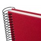 Goldbuch 25373 Spiralalbum Bella Vista rot 35x30 cm weiße Seiten