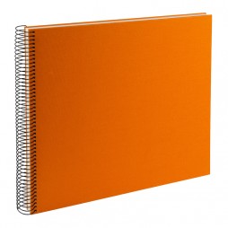 Goldbuch 25967 Spiralalbum Bella Vista orange 35x30 cm weiße Seiten