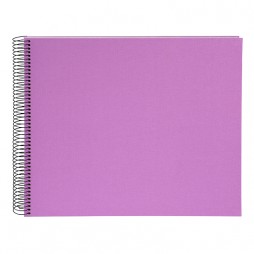 Goldbuch 25968 Spiralalbum Bella Vista lavender 35x30 cm weiße Seiten