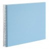 Goldbuch 25829 Spiralalbum Bella Vista himmelblau 35x30 cm weiße Seiten