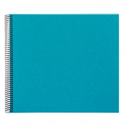 Goldbuch 25363 Spiralalbum Bella Vista türkis 35x30 cm weiße Seiten