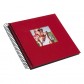 Goldbuch 12773 Spiralalbum Bella Vista rot 20x20 cm schwarze Seiten