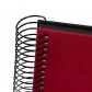 Goldbuch 12773 Spiralalbum Bella Vista rot 20x20 cm schwarze Seiten