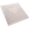 Goldbuch 48184 Hochzeit Gästebuch Elegant Heart mit Reliefprägung 23x25 cm 176 Seiten