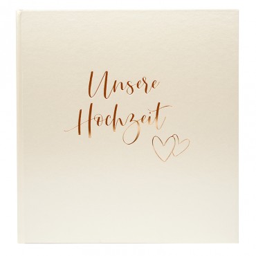 Goldbuch 08174 Hochzeitsalbum Unsere Hochzeit , 31x30 cm , 60 Seiten Album