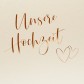 Goldbuch 08174 Hochzeitsalbum Unsere Hochzeit , 31x30 cm , 60 Seiten Album