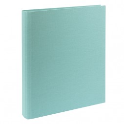 Goldbuch Foto Ringbuch Leinen aqua - für die flexible Aufbewahrung