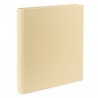 Goldbuch Foto Ringbuch Leinen beige - für die flexible Aufbewahrung