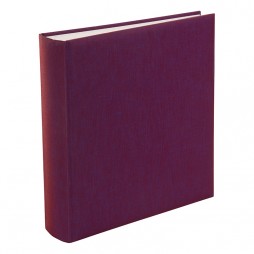 Goldbuch 31807 Fotoalbum Leinen Summertime brombeer 31x30 cm, 100 weiße Seiten