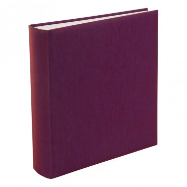 Goldbuch 31807 Fotoalbum Leinen Summertime brombeer 31x30 cm, 100 weiße Seiten