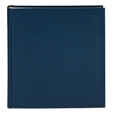 Goldbuch 31711 Fotoalbum Leinen Summertime blau 31x30 cm, 100 weiße Seiten