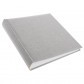 Goldbuch 31605 Fotoalbum Leinen Summertime grau 31x30 cm, 100 weiße Seiten