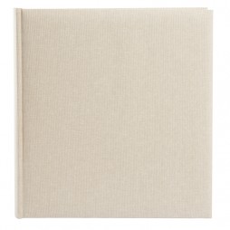 Goldbuch 31605 Fotoalbum Leinen Summertime beige 31x30 cm, 100 weiße Seiten