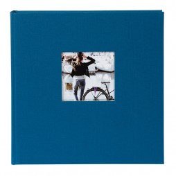 Goldbuch 27930 Fotoalbum Bella Vista petrol 30x31 cm , 60 schwarze Seiten