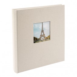 Goldbuch Fotoalbum Bella Vista Trend sandgrau 27723 30x31cm, 60 weiße Seiten