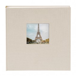 Goldbuch Fotoalbum Bella Vista Trend sandgrau 27723 30x31cm, 60 weiße Seiten
