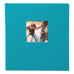 Goldbuch 27893 Fotoalbum Bella Vista türkis 30x31cm, 60 weiße Seiten