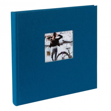 Goldbuch 27330 Fotoalbum Bella Vista petrol 30x31cm, 60 weiße Seiten