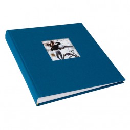 Goldbuch 27330 Fotoalbum Bella Vista petrol 30x31cm, 60 weiße Seiten