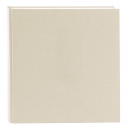 Goldbuch 27605 Fotoalbum Leinen Summertime beige 31x30 cm, 60 weiße Seiten