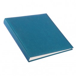 Goldbuch 27711 Fotoalbum Leinen Summertime hellblau 31x30 cm, 60 weiße Seiten
