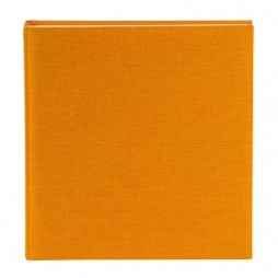 Goldbuch 27705 Fotoalbum Leinen Summertime gelb 31x30 cm, 60 weiße Seiten