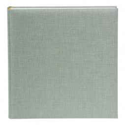 Goldbuch 27799 Fotoalbum Leinen Summertime sage green 31x30 cm, 60 weiße Seiten