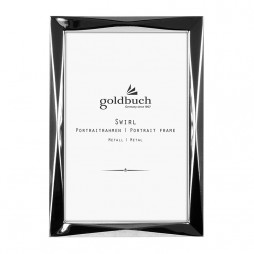 Goldbuch Portraitrahmen Swirl 15x20 cm , Metallrahmen zum Stellen