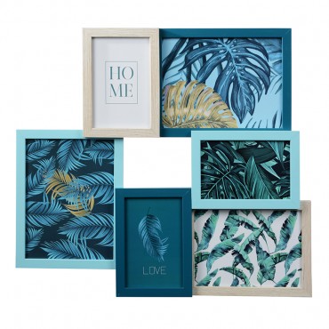 Goldbuch Galerierahmen Modern Art für 3x 10x15 , 1x 13x18 & 2x 15x20 cm Bilder