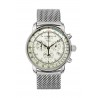 Zeppelin "100 Jahre" Herrenuhr Quarz Chronograph 8680M-3 mit Metallarmband Leuchtzifferblatt