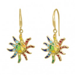 the sheaf sun hanfing earrings