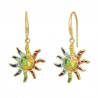the sheaf sun hanfing earrings
