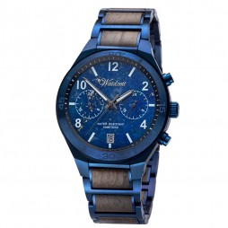 Waidzeit Neptun Herrenuhr mit Marmorziffernblatt Herrenuhr