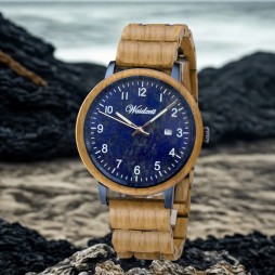 Waidzeit Michael Herrenuhr mit Holzarmband