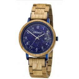 Waidzeit Michael Herrenuhr mit Holzarmband