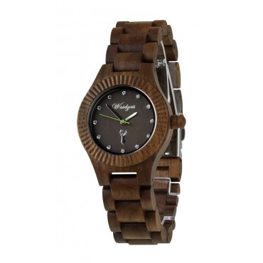 Waidzeit Holzuhr Gams Premium Damenuhr