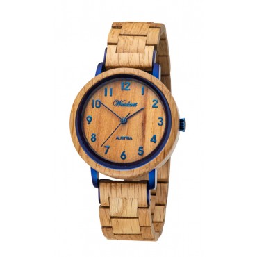 Waidzeit Holzuhr Sissy Olivenholz Damenuhr